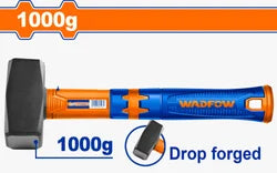 WADFOW 1000g Stoning Hammer Drop Forged Steel Head Fiberglass Handle Heavy Duty Club Ledge Hammer WHM2310 Wadfow